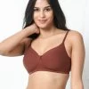 Susie Rustic Brown Tipping Elastic Padded Everyday Bra 2 Susie Rustic Brown Tipping Elastic Padded Everyday Bra -Shyaway ef015 rusticbrown 111 1
