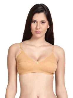 Shyle Skin Non Padded Seamed Everyday Bra