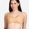Shyle Skin Non Padded Moulded Everyday Bra -Shyaway efm004 skin 01