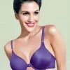 Enamor Prismviolet Moulded Underwire Bra -Shyaway enamor prismviolet moulded underwire bra