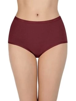 Amante Multicolor Pack Of 3 Solid Full Breif -Shyaway front2.2