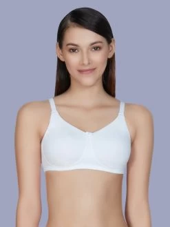 Amante White Non Padded Full Coverage Everyday Bra