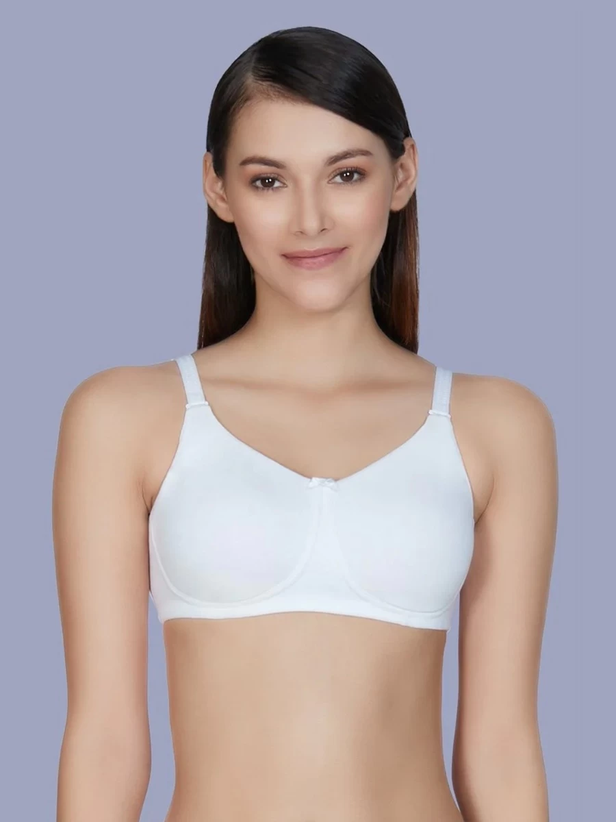 Amante White Non Padded Full Coverage Everyday Bra 3 Amante White Non Padded Full Coverage Everyday Bra