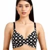 Shyaway HANA Black White Daisy Print Seamless T-Shirt Bra