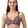 Shyaway HANA Black Ditsy Print Seamless T-Shirt Bra