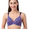 Shyaway HANA Blue Red Floral Print Seamless T-Shirt Bra 2 Shyaway HANA Blue Red Floral Print Seamless T-Shirt Bra -Shyaway front 74