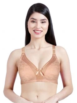 Susie Fenugreek Skin Wirefree Full Coverage Minimiser Bra
