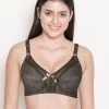 Susie Storm Front Grey Wirefree Full Coverage Minimiser Bra -Shyaway js001 stormfront