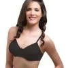 Laavian Black Underwired T-shirt Bra -Shyaway laavian black underwired t shirt bra