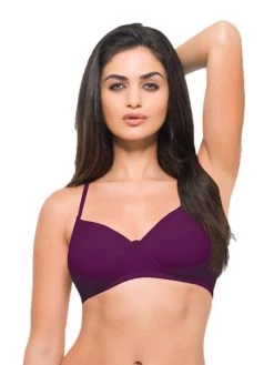 Laavian Wine Ultra Soft T Shirt Bra