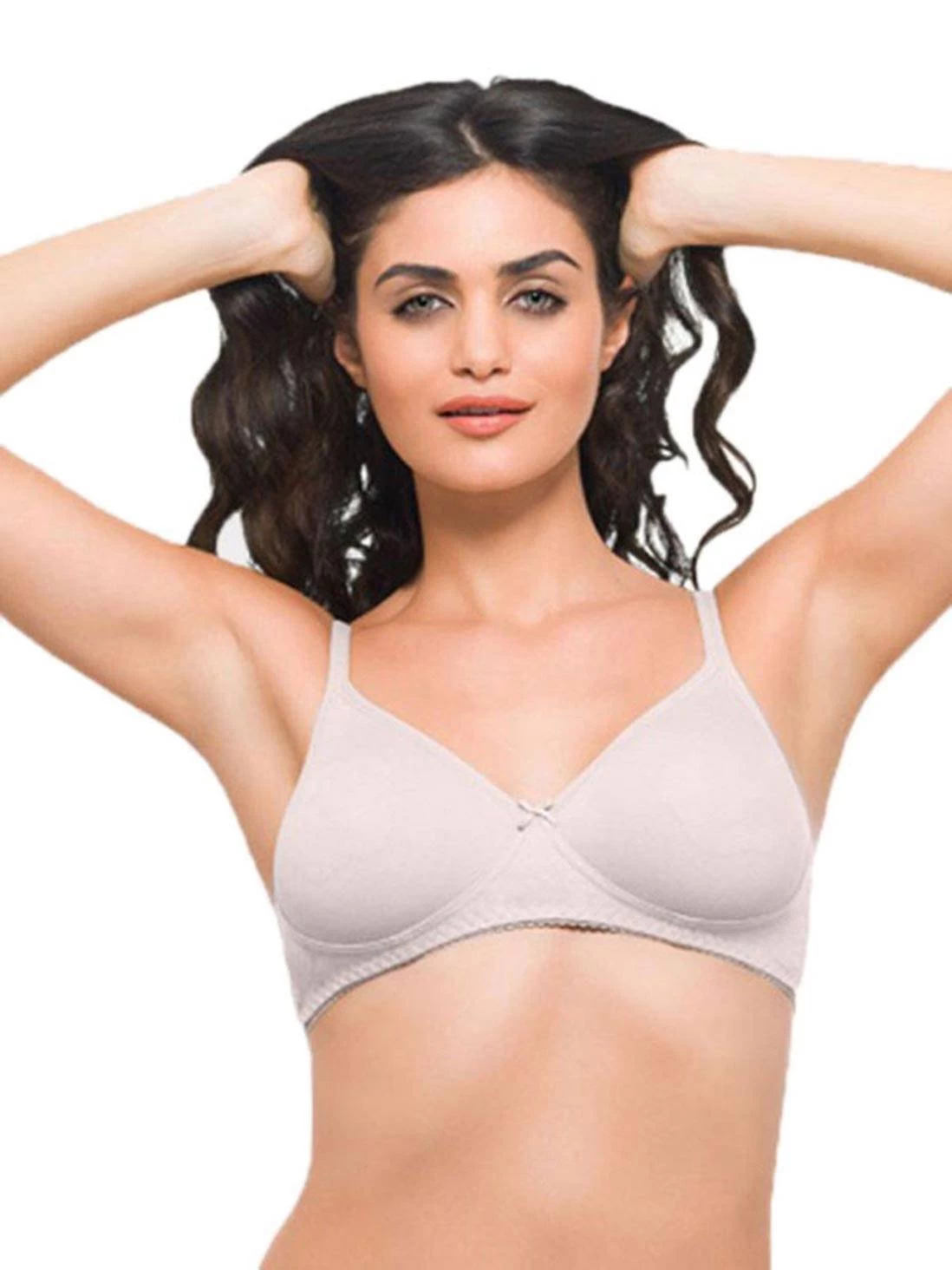 Laavian White Soft Seamless T- Shirt Bra 3 Laavian White Soft Seamless T- Shirt Bra