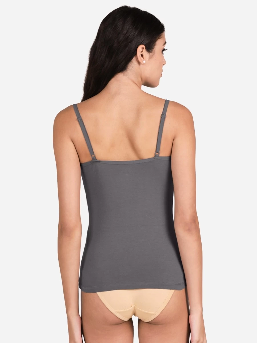 Susie StormFront Grey Lace Neck Adjustable Strap Camisole 6 Susie StormFront Grey Lace Neck Adjustable Strap Camisole - Image 4