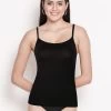 Susie Black Beauty V Neck Adjustable Strap Camisole