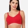 Susie Racing Red Clip-On Full Coverage Nursing Bra