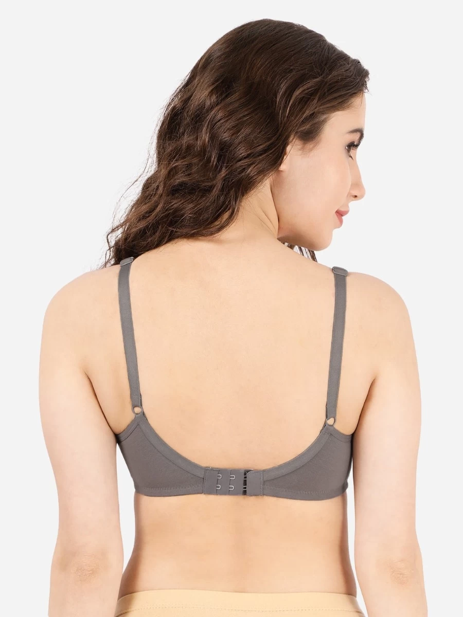 Susie Storm Front Grey Clip-On Full Coverage Nursing Bra 7 Susie Storm Front Grey Clip-On Full Coverage Nursing Bra - Image 5