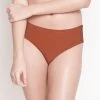 Susie Rustic Brown Medium Coverage Solid Bikini Panty -Shyaway lp001 rusticbrown 01
