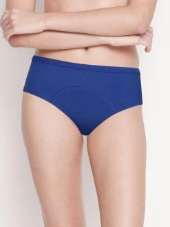 Susie Sodalite Blue Full Coverage Cotton Period Panty