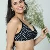 Susie Black Beauty Damas Motif Printed Non Padded Bra