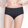 Susie Black Beauty Play Pause Printed Hipster Panty