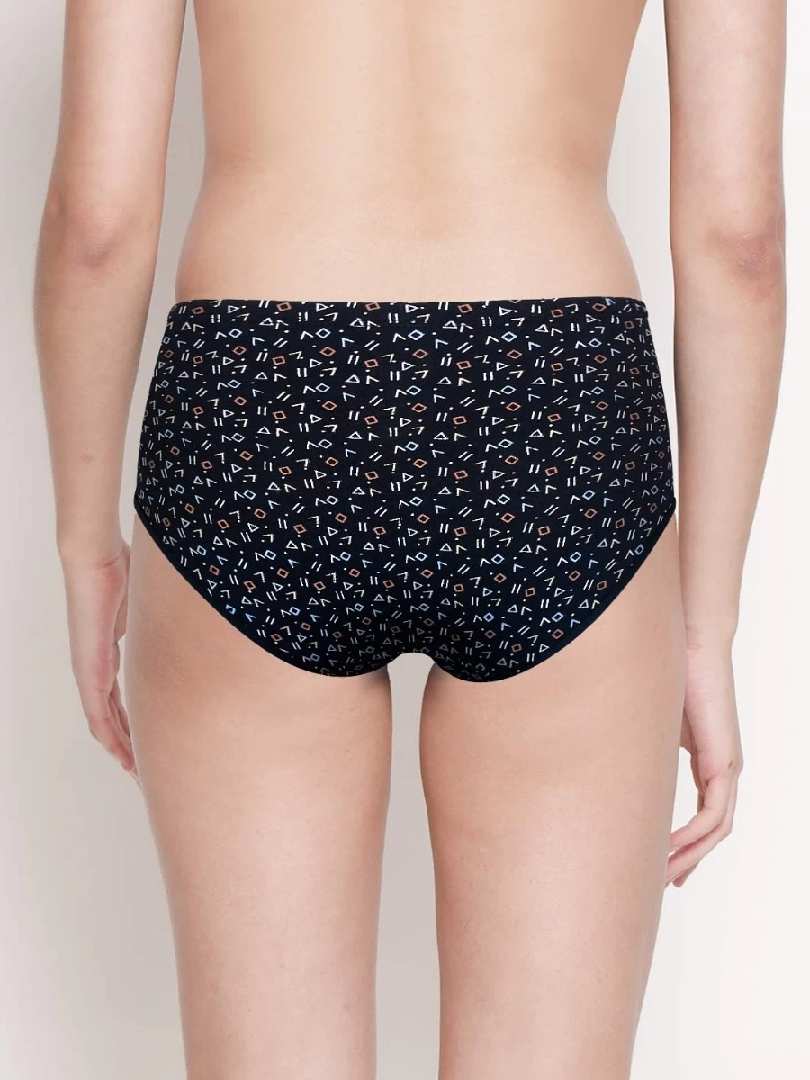 Susie Black Beauty Play Pause Printed Hipster Panty 4 Susie Black Beauty Play Pause Printed Hipster Panty - Image 2