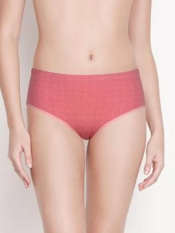 Susie Candlelight Peach Geometric Printed Hipster Panty