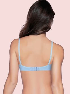 Susie Delicate Blue Low Coverage Plunge Moulded Bra 9 Susie Delicate Blue Low Coverage Plunge Moulded Bra -Shyaway pc1002 delicateblue 2