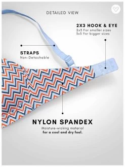 Taabu Delicate Blue Chevron Print Padded Wirefree T Shirt Bra 13 Taabu Delicate Blue Chevron Print Padded Wirefree T Shirt Bra -Shyaway prtb012 delicateblue 6