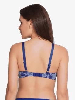 Taabu SurfBlue Snake Print Padded Wirefree T Shirt Bra 12 Taabu SurfBlue Snake Print Padded Wirefree T Shirt Bra -Shyaway prtb015 surfblue 04