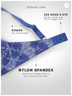 Taabu SurfBlue Snake Print Padded Wirefree T Shirt Bra 13 Taabu SurfBlue Snake Print Padded Wirefree T Shirt Bra -Shyaway prtb015 surfblue 06