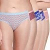 Taabu Multicolour Printed Polyamide Bikini Panty Combo C