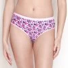 Taabu Candy Pink Floral Print Polyamide Bikini Panty