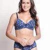 Taabu Surf Blue Floral Print Lingerie Set -Shyaway prts016 surfblue 01 1