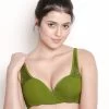 Susie Calla Green Lace Detail Padded Wired Push Up Bra -Shyaway s003 callagreen 01