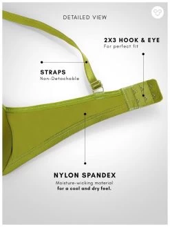 Susie Calla Green Lace Detail Padded Wired Push Up Bra -Shyaway s003 callagreen 6