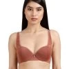 Susie Clay Brown Lace Detail Padded Wired Push Up Bra 1 Susie Clay Brown Lace Detail Padded Wired Push Up Bra -Shyaway s003 pottersclay 1 1