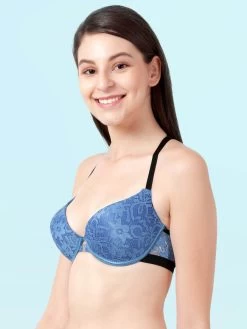 Susie Bluesteel Fancy Back Lace Front Open Bra 12 Susie Bluesteel Fancy Back Lace Front Open Bra -Shyaway s005 bluesteel 4 1