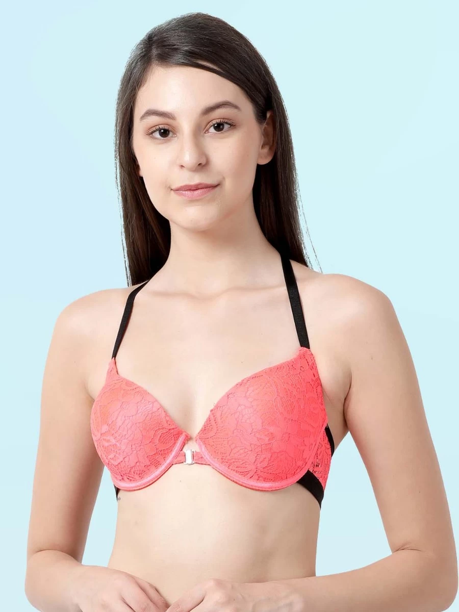Susie Flame Fancy Back Lace Front Open Bra 6 Susie Flame Fancy Back Lace Front Open Bra - Image 4