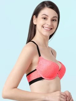 Susie Flame Fancy Back Lace Front Open Bra 15 Susie Flame Fancy Back Lace Front Open Bra -Shyaway s005 flame 3 1