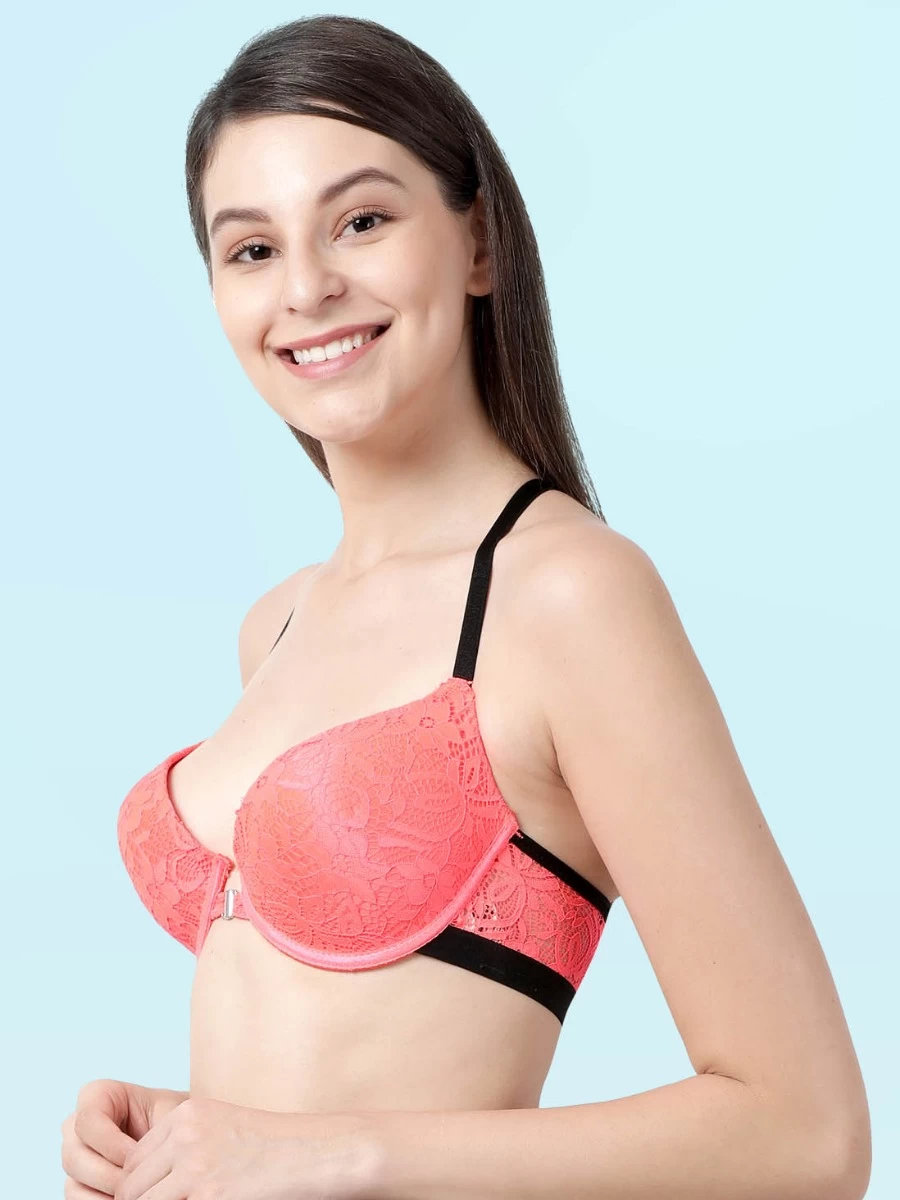 Susie Flame Fancy Back Lace Front Open Bra 7 Susie Flame Fancy Back Lace Front Open Bra - Image 5