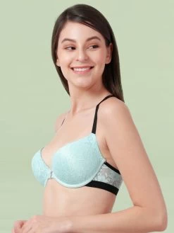 Susie Paradise Green Fancy Back Lace Front Open Bra 11 Susie Paradise Green Fancy Back Lace Front Open Bra -Shyaway s005 paradisegreen 4