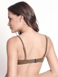 Susie Tannin Brown Wired Satin Trim Casual Pushup Bra 9 Susie Tannin Brown Wired Satin Trim Casual Pushup Bra -Shyaway s006 tanninbrown 04