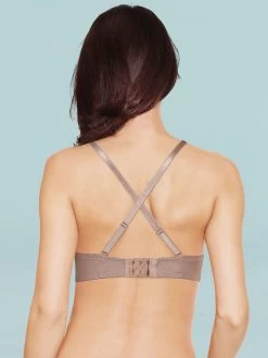 Susie Mahogany Skin Front Lace Padded Wired Bra 7 Susie Mahogany Skin Front Lace Padded Wired Bra -Shyaway s020 mahoganyrose c