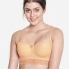 Susie Double Cream Padded Wired Lace Cup Balconette Bra -Shyaway s021 doublecream 01