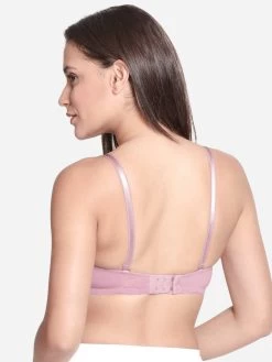 Susie Ballet Pink Padded Wired Demi Coverage Full Lace Bridal Bra 12 Susie Ballet Pink Padded Wired Demi Coverage Full Lace Bridal Bra -Shyaway s023 balletslipper 04