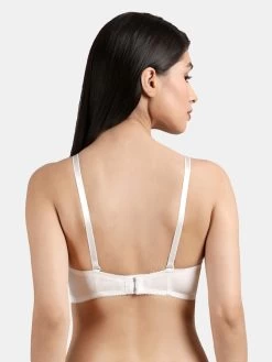 Susie White Lace Cut Work Padded Wired Bra 9 Susie White Lace Cut Work Padded Wired Bra -Shyaway s035 white 03