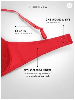 Susie Fiery Red Padded Wired Full Lace Designer Bra 13 Susie Fiery Red Padded Wired Full Lace Designer Bra -Shyaway s040 fieryred 6