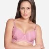 Susie Ballet Pink Lace Cup Padded Wired Bra