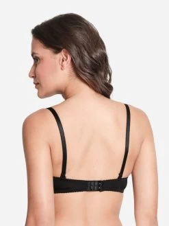 Susie BlackBeauty Lace Cup Padded Wired Bra -Shyaway s041 blackbeauty 04