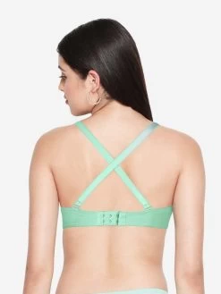 Susie Blue Radiance Lace Cup Padded Wired Bra -Shyaway s041 blueradiance 05 1