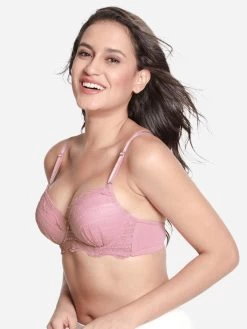 Susie Mary Rose Wired Full Coverage Padded Lace Bra 10 Susie Mary Rose Wired Full Coverage Padded Lace Bra -Shyaway s042 maryrose 02